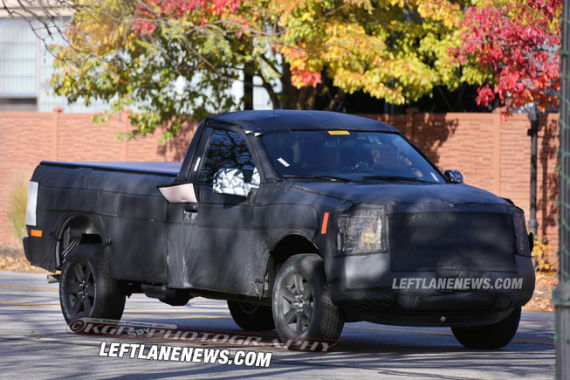 全新福特F-150内饰谍照 或亮相北美车展