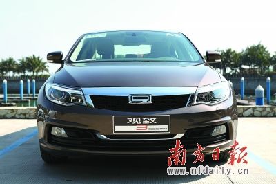 野心勃勃--试驾全球首发车观致3(图)