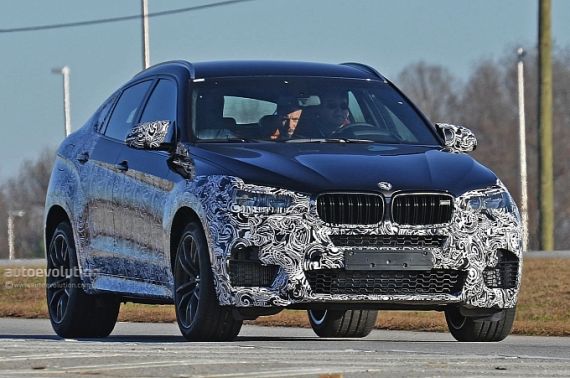 新一代宝马X6 M谍照曝光 预计明年发布