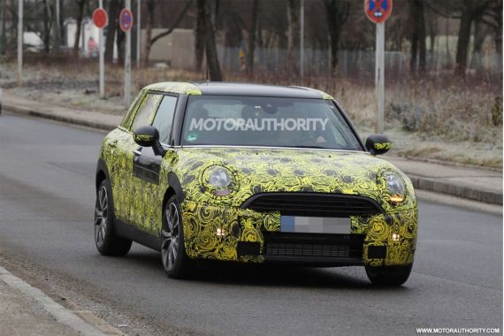 新一代MINI Clubman谍照曝光2015年上市