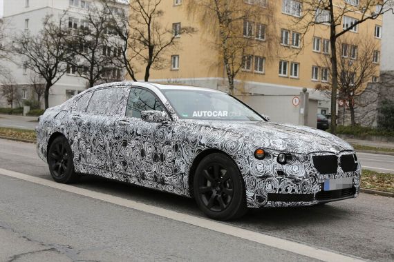 新一代宝马7系谍照曝光 2015年发布