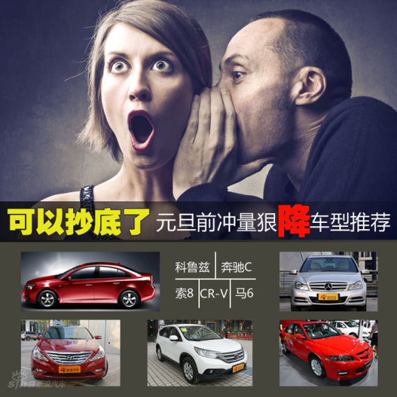可以抄底了 元旦前放量狠降车型推荐