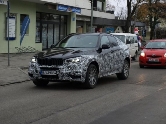 全新宝马X6最新测试谍照 或将明年上市