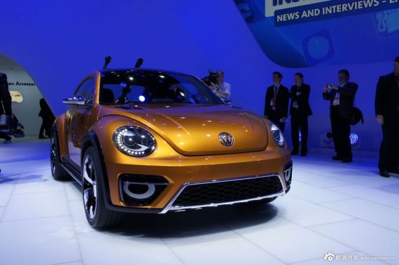 大众甲壳虫SUV概念车Dune 亮相北美车展