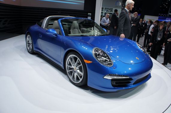 新保时捷911 Targa北美首发 10万美元起