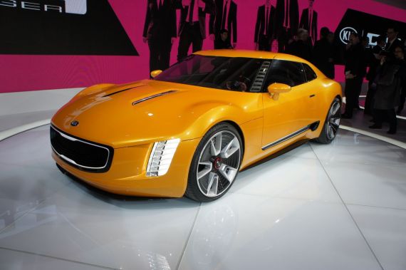 起亚GT4 Stinger概念车 北美车展亮相