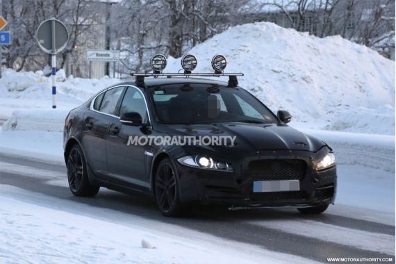 捷豹XS测试车谍照曝光 基于iQ平台打造