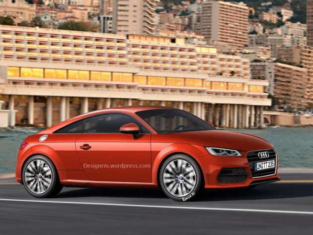 开往日内瓦 2015款奥迪TT假想图