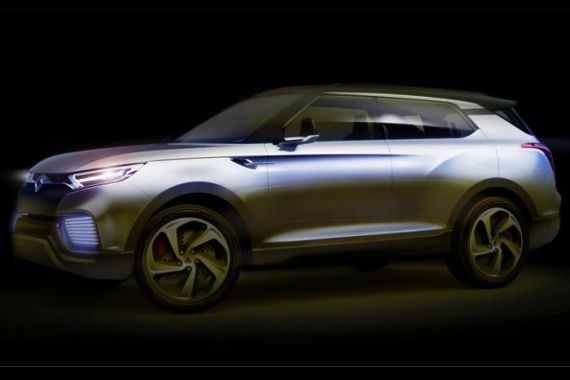 双龙XLV概念车官图发布 将亮相日内瓦车展