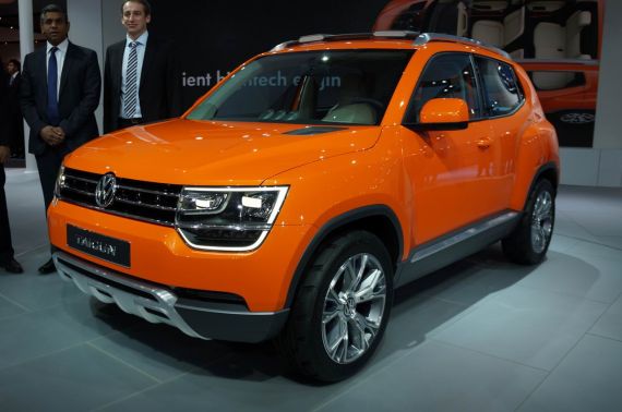 新款大众Taigun概念车亮相新德里车展
