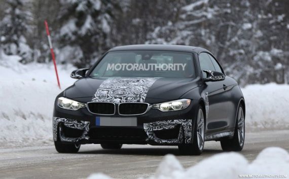 宝马M4敞篷版谍照曝光 将于年底上市