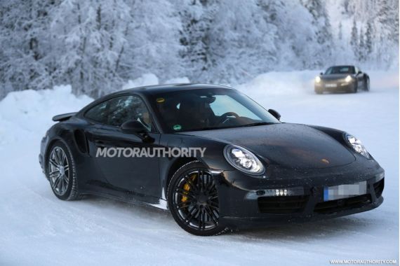 改款保时捷911 Turbo谍照曝光 2015年发布