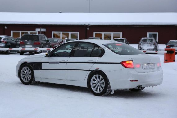 宝马3插电混动版谍照曝光 或年底前发布