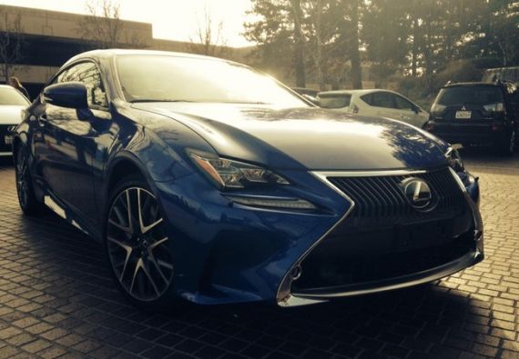 雷克萨斯RC 350 FSport谍照 将亮相日内瓦