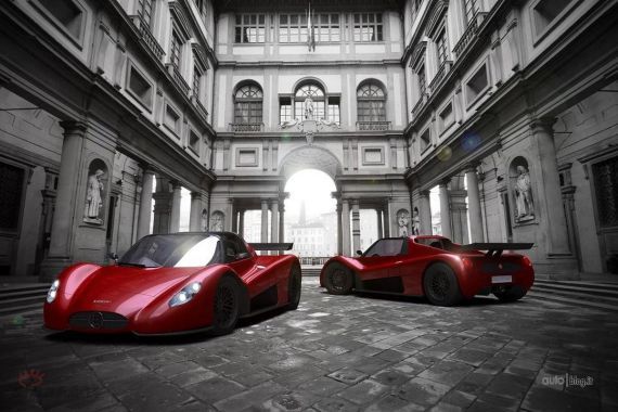 Ermini Seiottosei跑车首发亮相日内瓦车展
