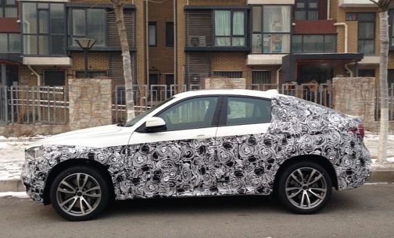 第二代宝马X6新谍照 将亮相纽约车展