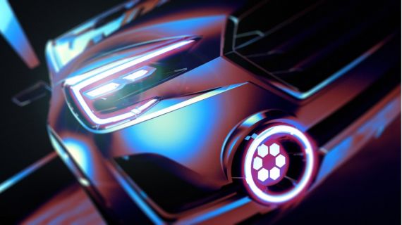 斯巴鲁Viziv 2概念车预告图 日内瓦车展首发