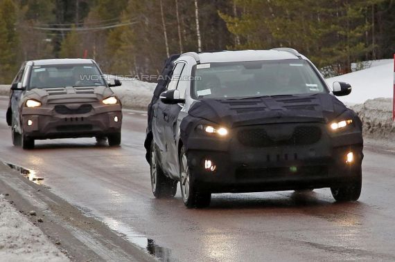 2016款起亚索兰托现身斯堪的纳维亚