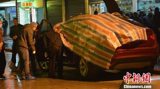 桂林一女子宝马车上被捅死警方调查中