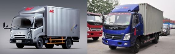 奥铃CTX与凯锐800 高端轻卡双雄会