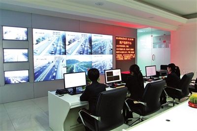 北京市对16条高速路路况实时监控