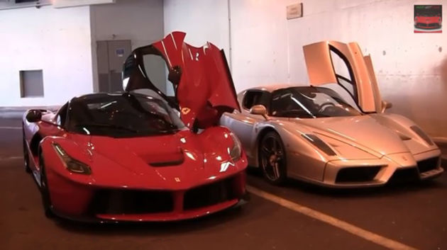 法拉利LaFerrari与Enzo声浪大对决