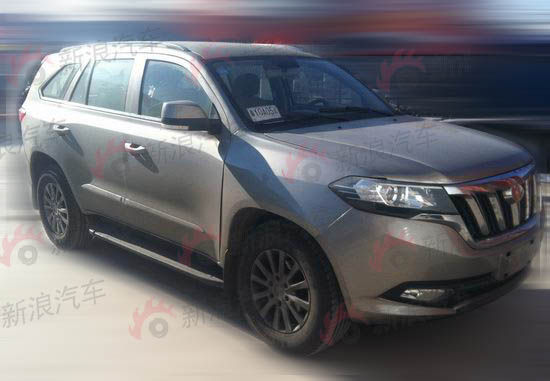 神似大切诺基 福迪SUV定妆无伪谍照曝光