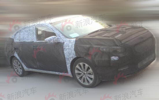 现代名图胞弟 东风悦达起亚K4曝光