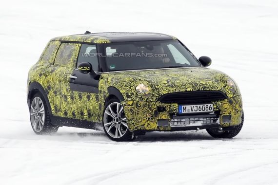 新一代MINI Clubman路试谍照曝光