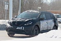 全新日产Murano最新谍照 将亮相纽约