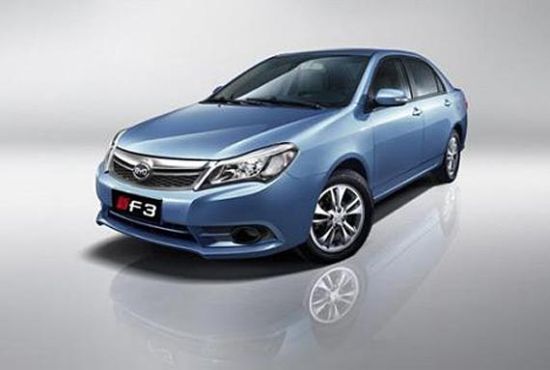 比亚迪新款F3官图发布 预计北京车展上市