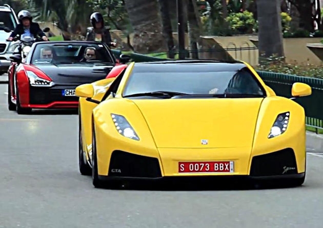 900马力GTA遇上Mansory法拉利458敞篷