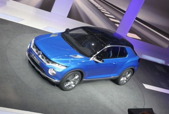 小型SUV概念车T-ROC等新车亮相大众之夜