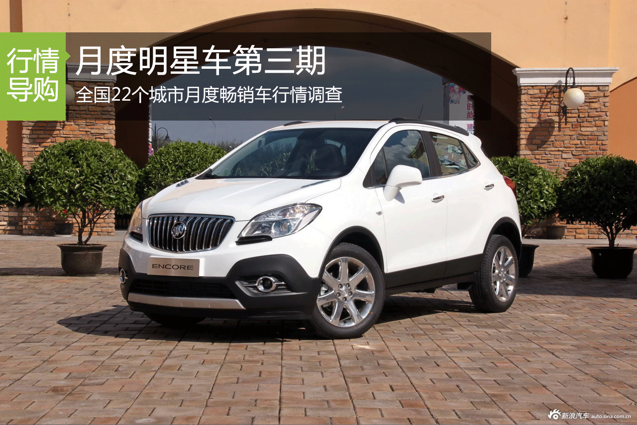 购车风向标 月度明星车型推荐（第三期）