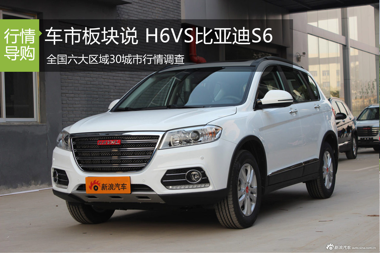 车市板块说第八期 哈弗H6VS比亚迪S6
