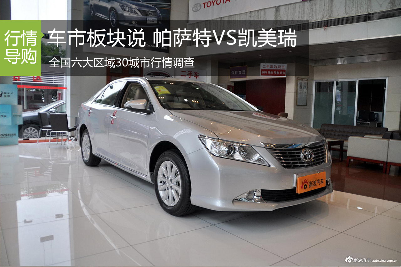 车市板块说第十三期 帕萨特VS凯美瑞