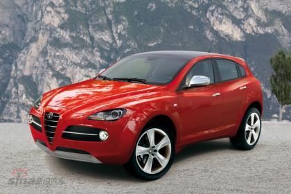 阿尔法罗密欧SUV假想图 预计2016年上市