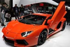 实拍兰博基尼的细节