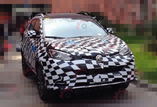 配置四驱系统 MG全新SUV细节谍照曝光