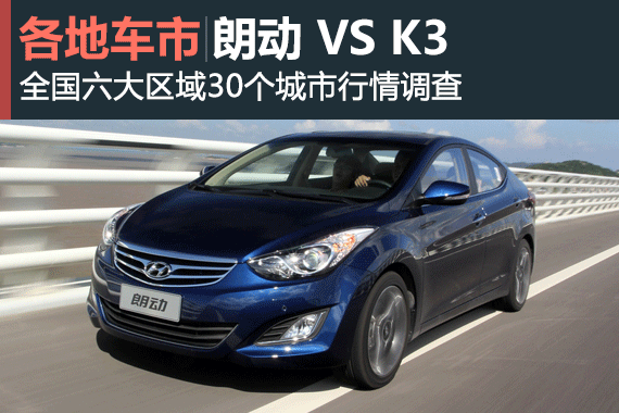车市板块说第十一期 现代朗动VS起亚K3