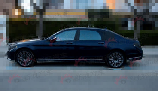 或亮相北京车展 奔驰S级Maybach谍照曝光