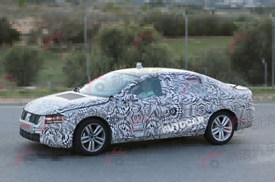 将于2015年推出 新一代大众迈腾投入路试