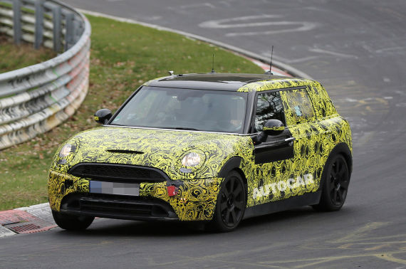 新一代MINI Clubman纽伯格林路试