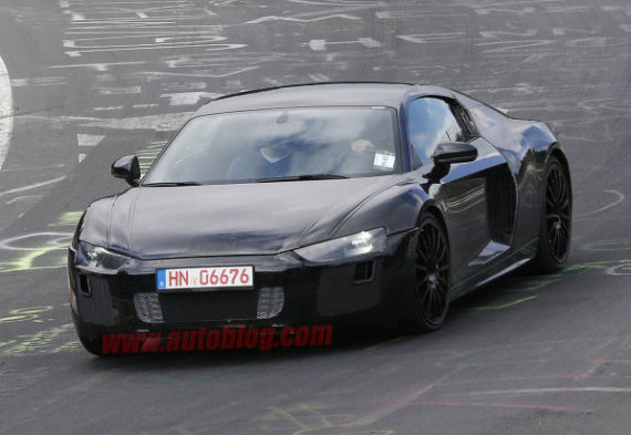 2016款全新一代奥迪R8无伪装谍照曝光