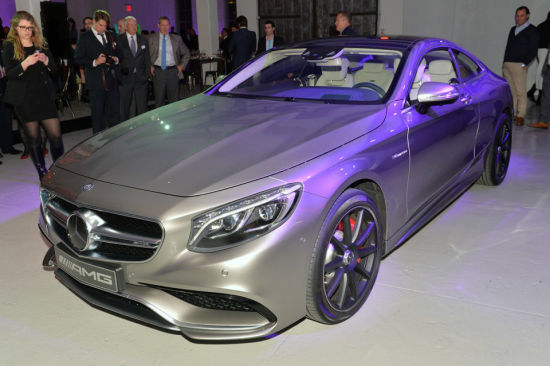 3.9秒破百 奔驰S63 AMG Coupe亮相纽约车展