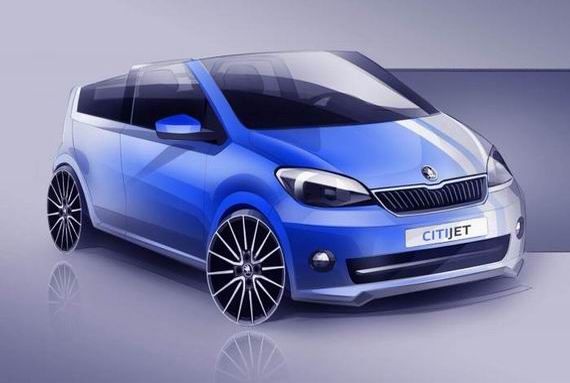 斯柯达将推CitiJet概念车 基于Citigo研发