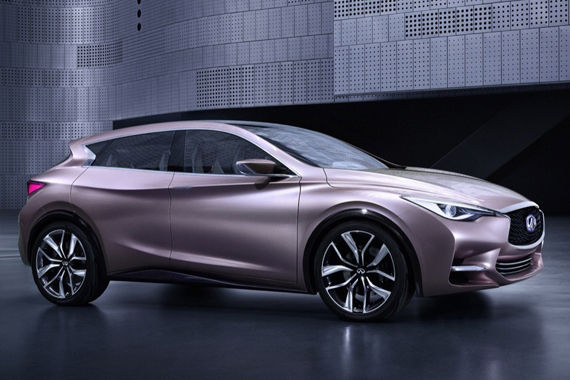 英菲尼迪Q30概念车亮相车展 2015年量产