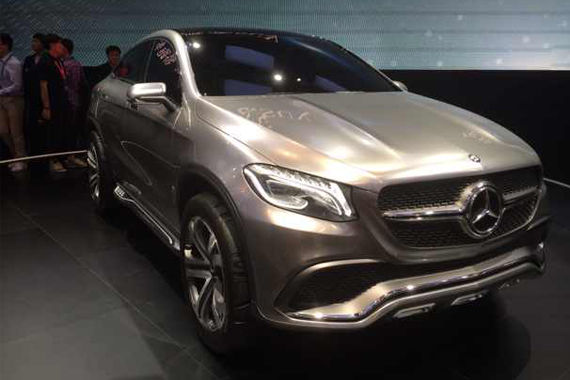 奔驰越野概念车亮相车展 配备高新科技