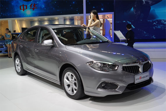 中华新H530首发亮相 外观小幅度调整