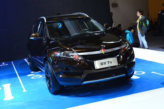 青年莲花SUV车型T5亮相 预计四季度上市